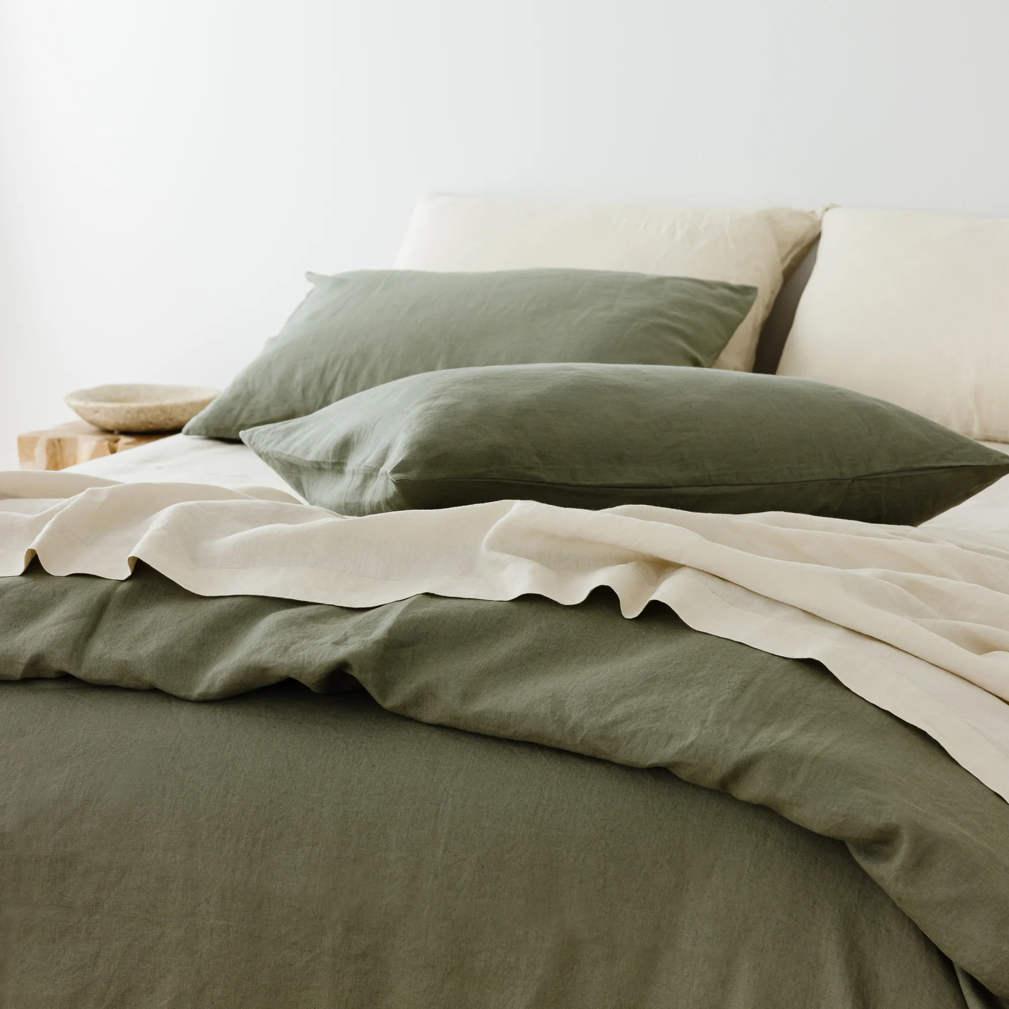 Cactus Linen Duvet - Image 9
