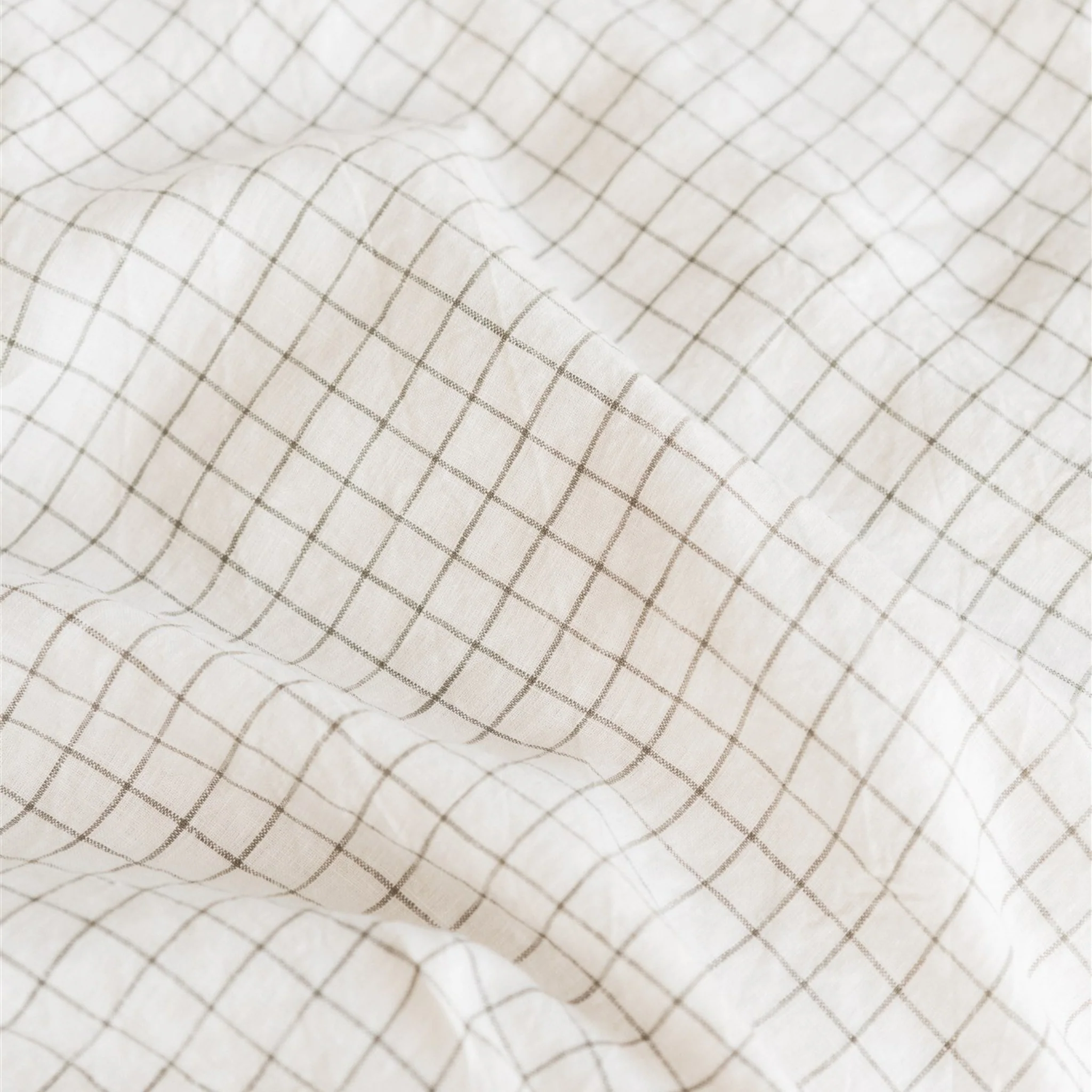 Cactus Grid Linen Pillowcases - Image 4