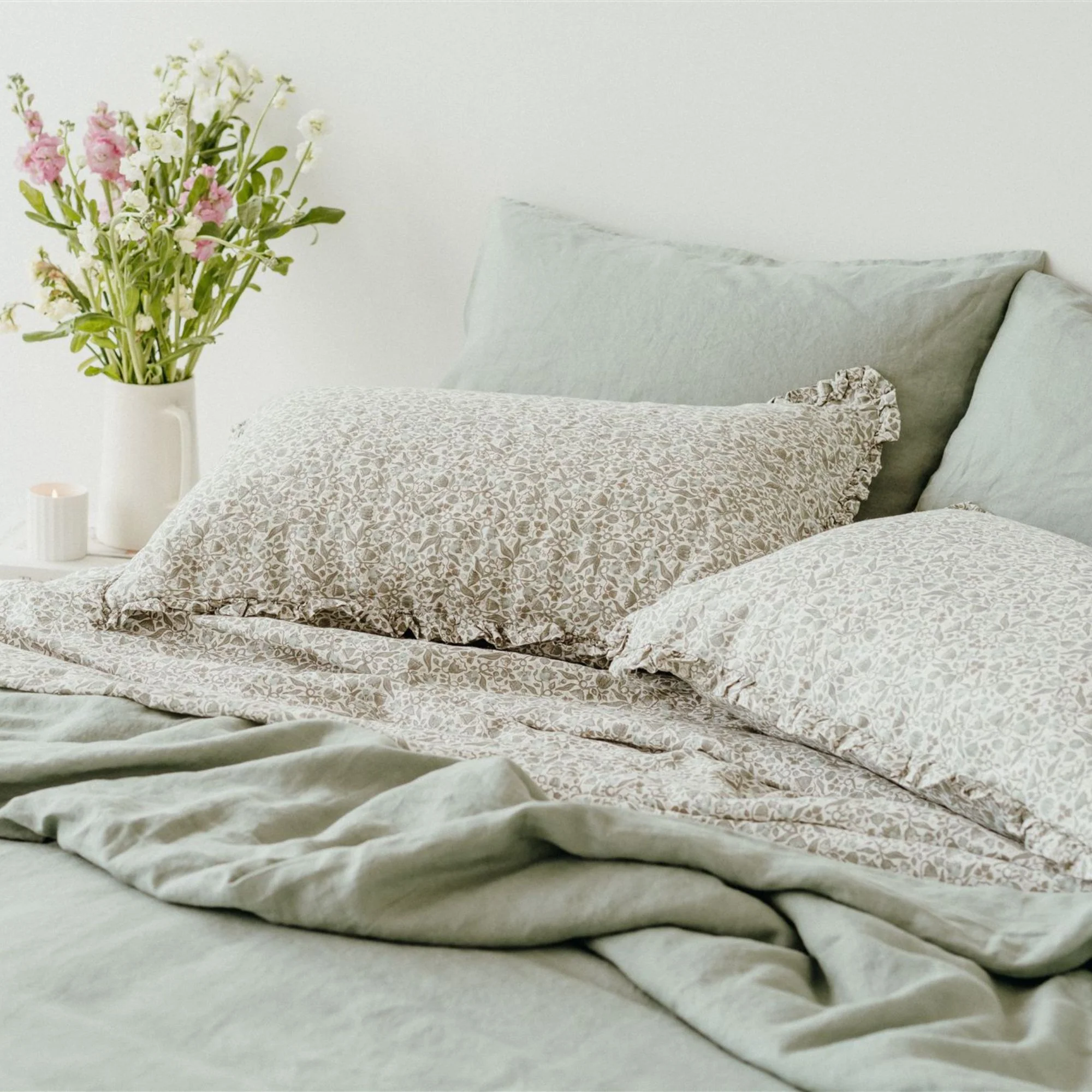 Evelyn Linen Pillowcases - Image 4