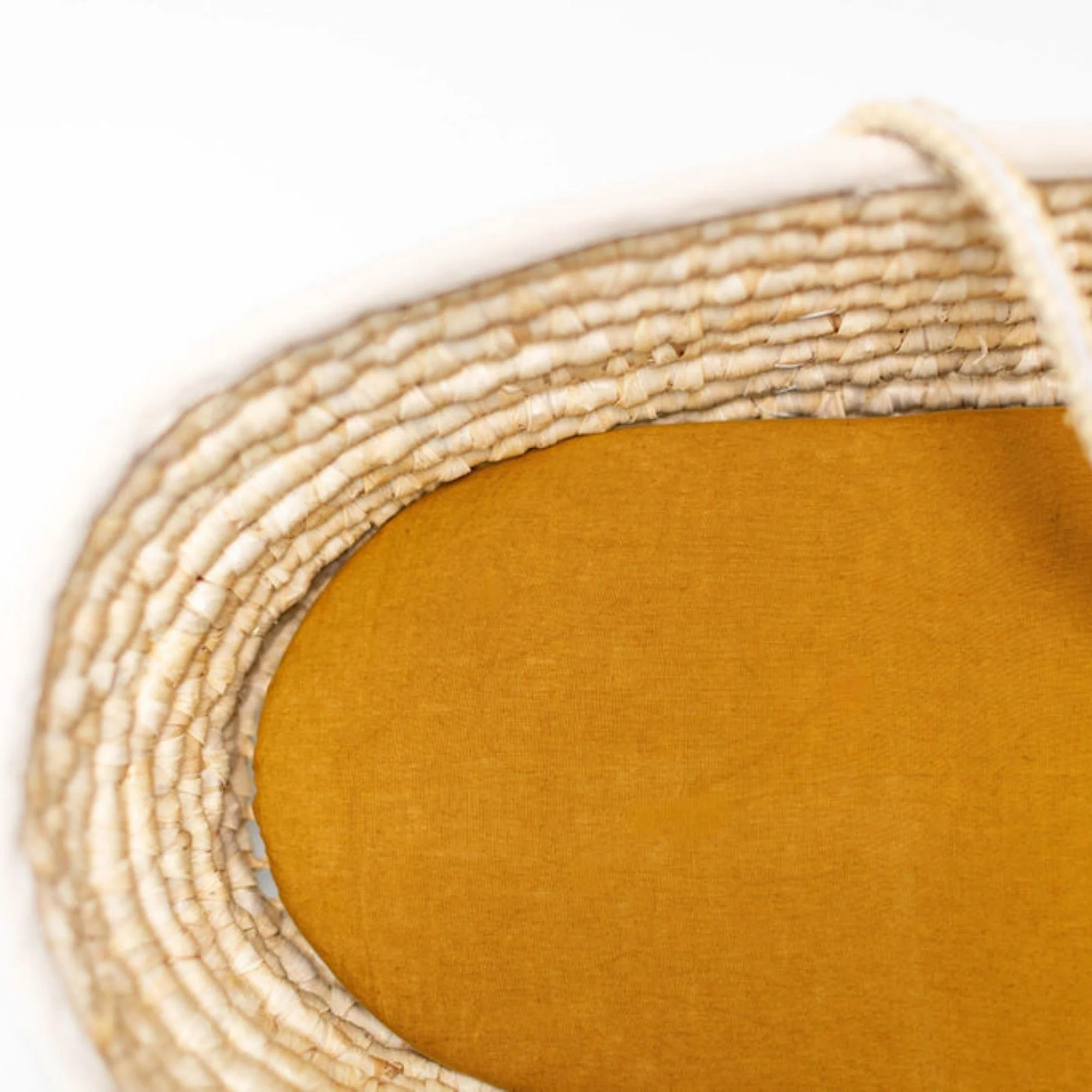 Ginger Honey Linen Cot/Bassinet Sheet - Image 2