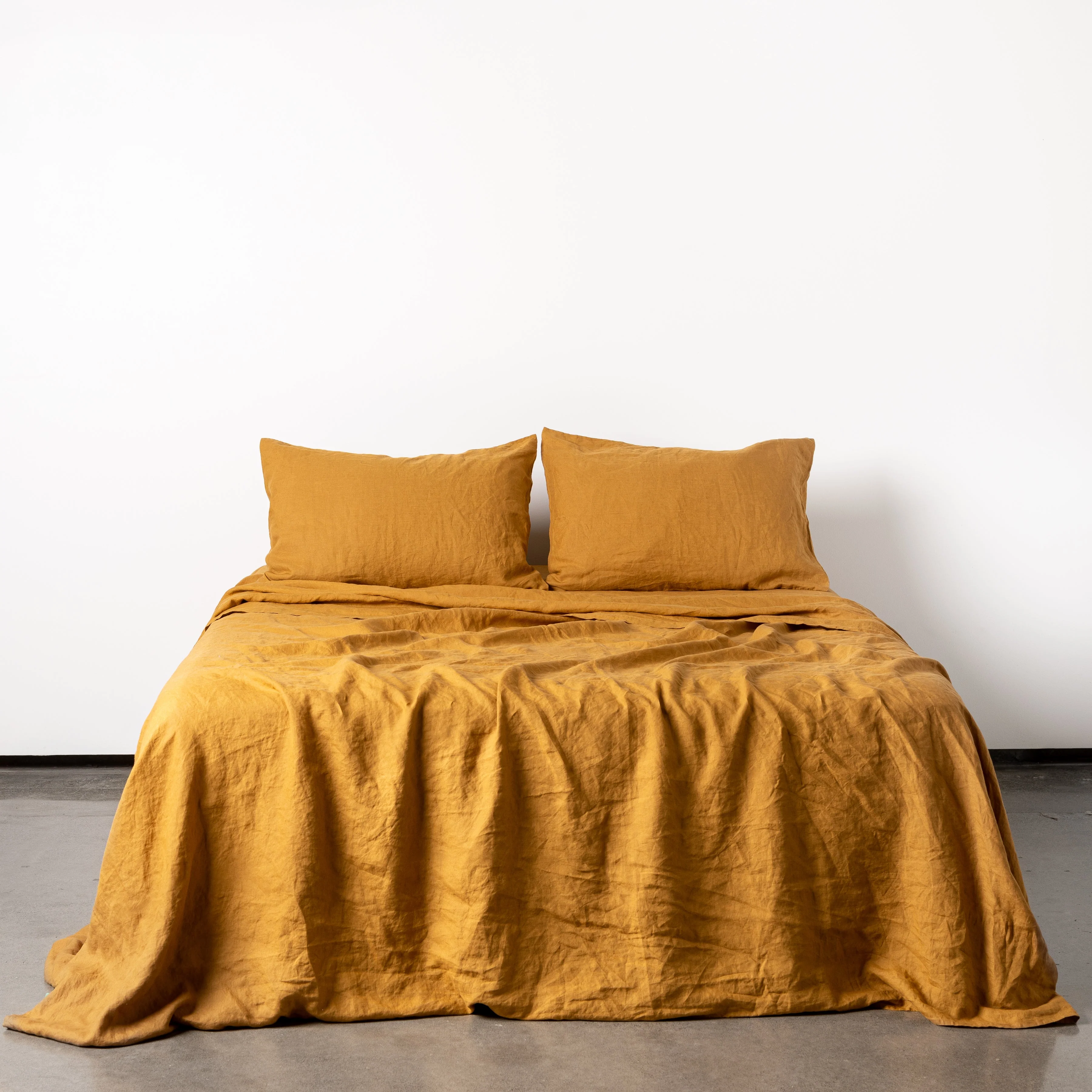 Ginger Honey Linen Pillowcases - Image 13