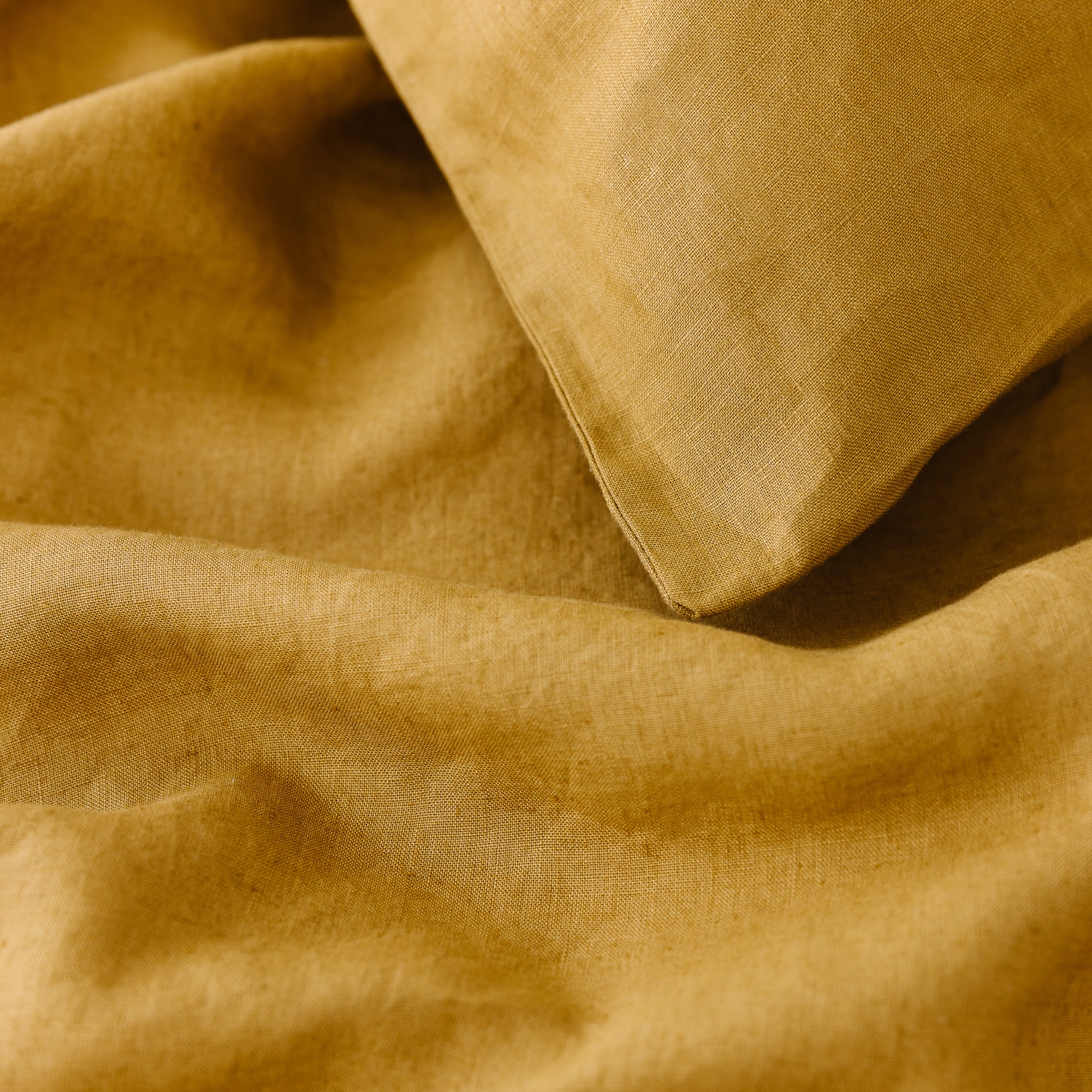 Ginger Honey Linen Pillowcases - Image 2
