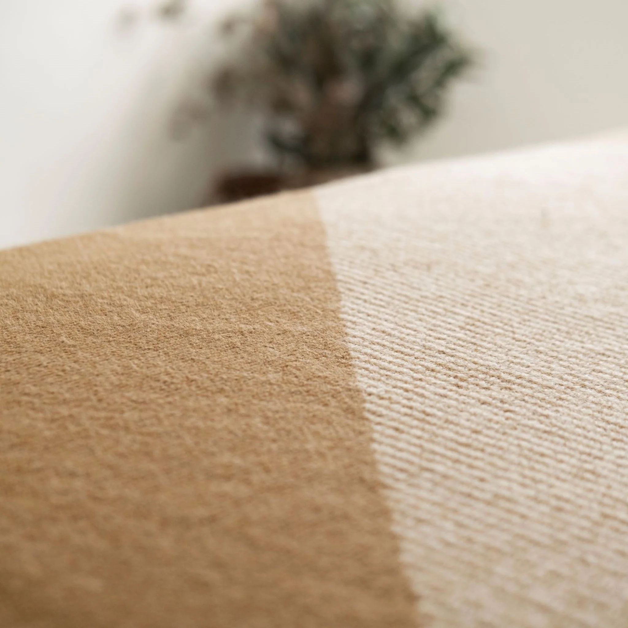 Ginger Honey Wool Bedspread - Image 7
