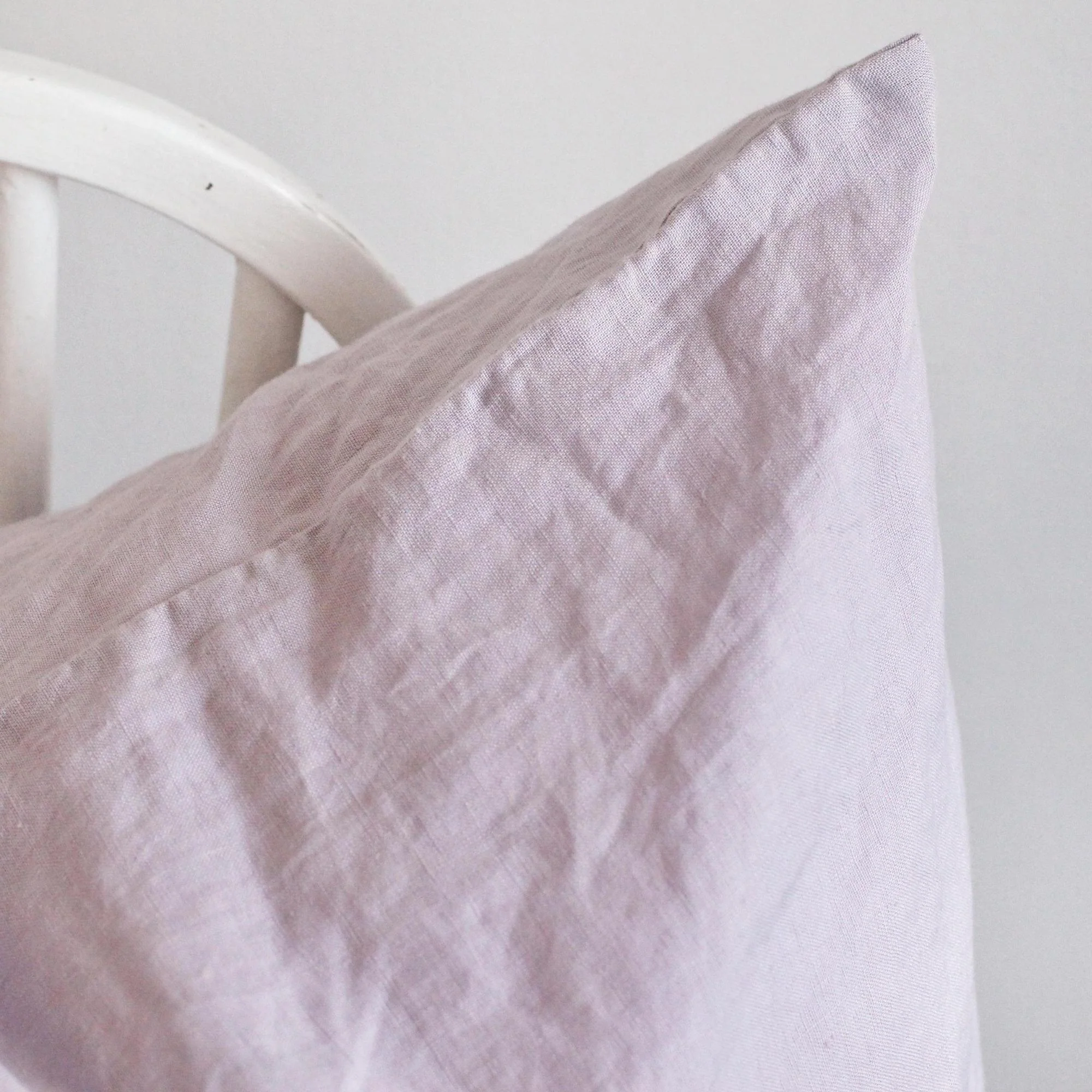 Lilac Purple Linen Pillowcases - Image 10