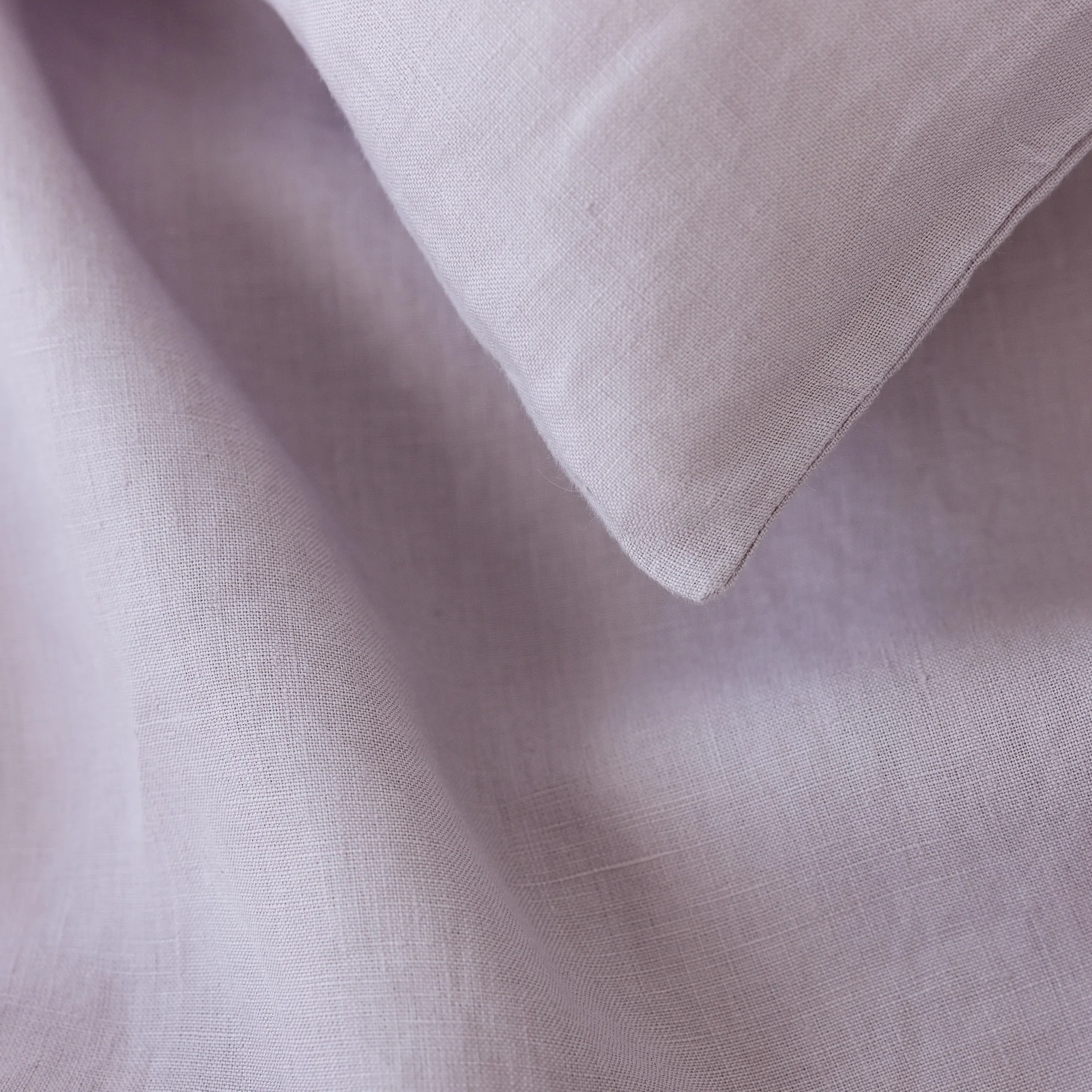 Lilac Purple Linen Pillowcases - Image 2