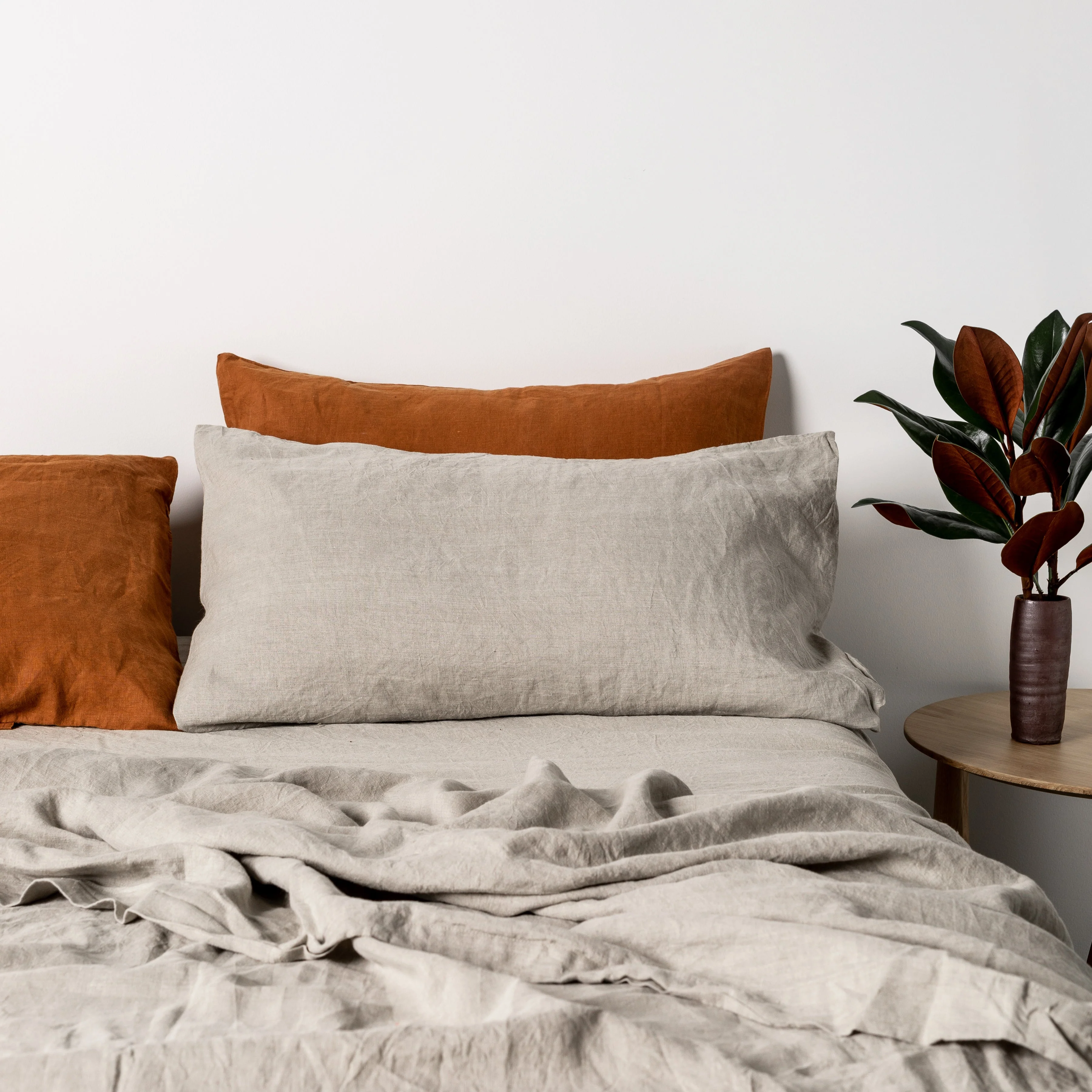 Natural Linen Pillowcases - Image 9