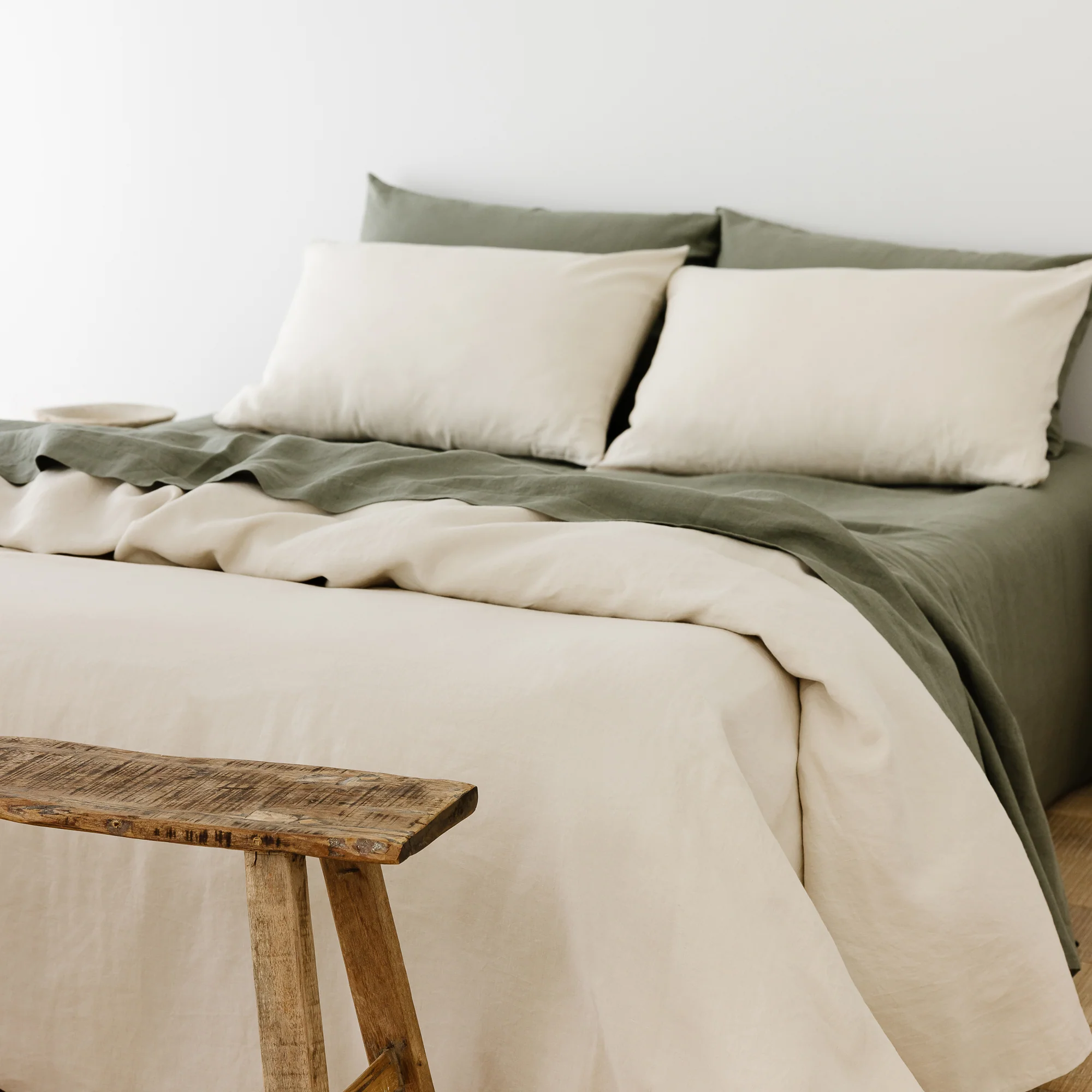 Oat Linen Duvet - Image 6