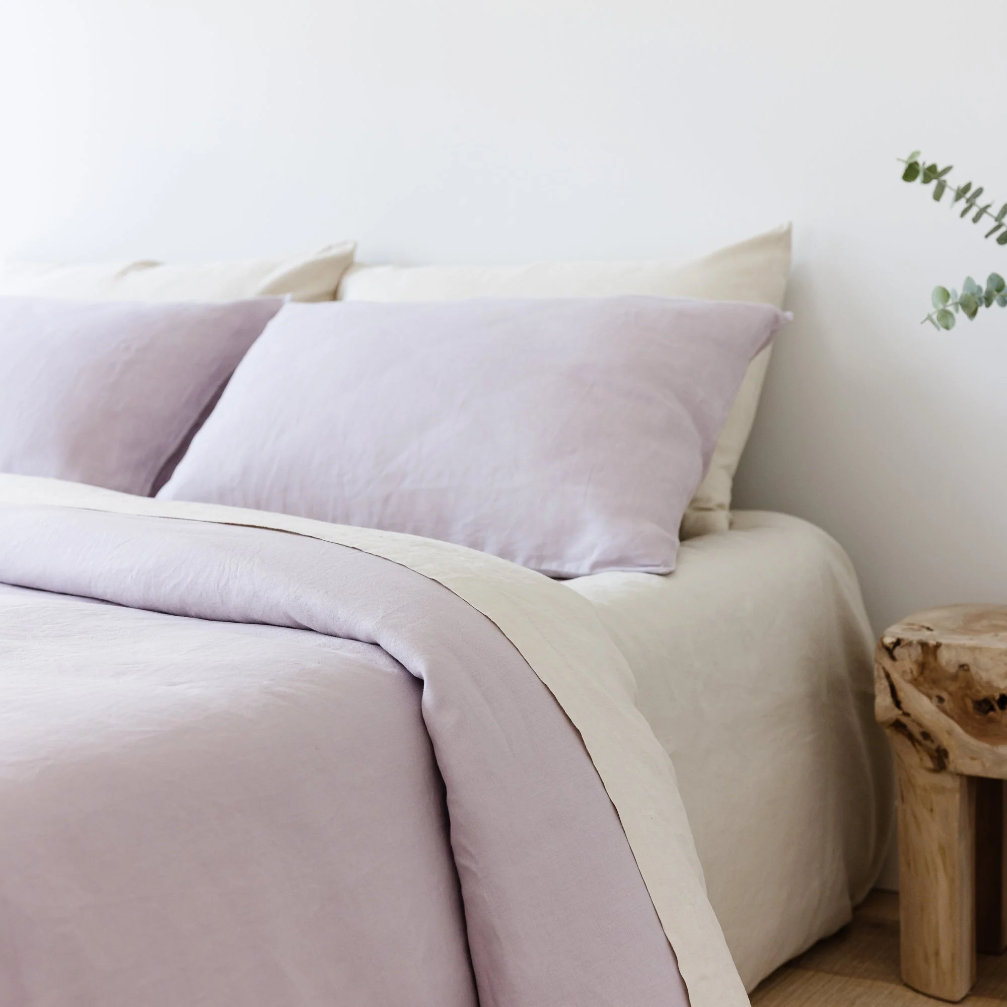 Oat Linen Flat Sheet - Image 10