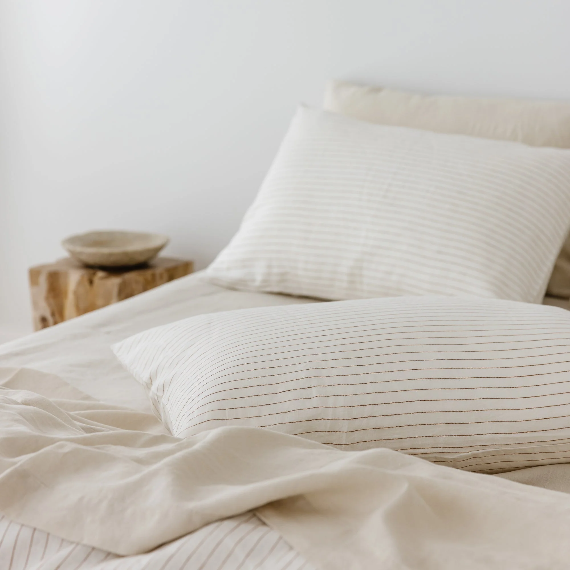 Oat Linen Flat Sheet - Image 12