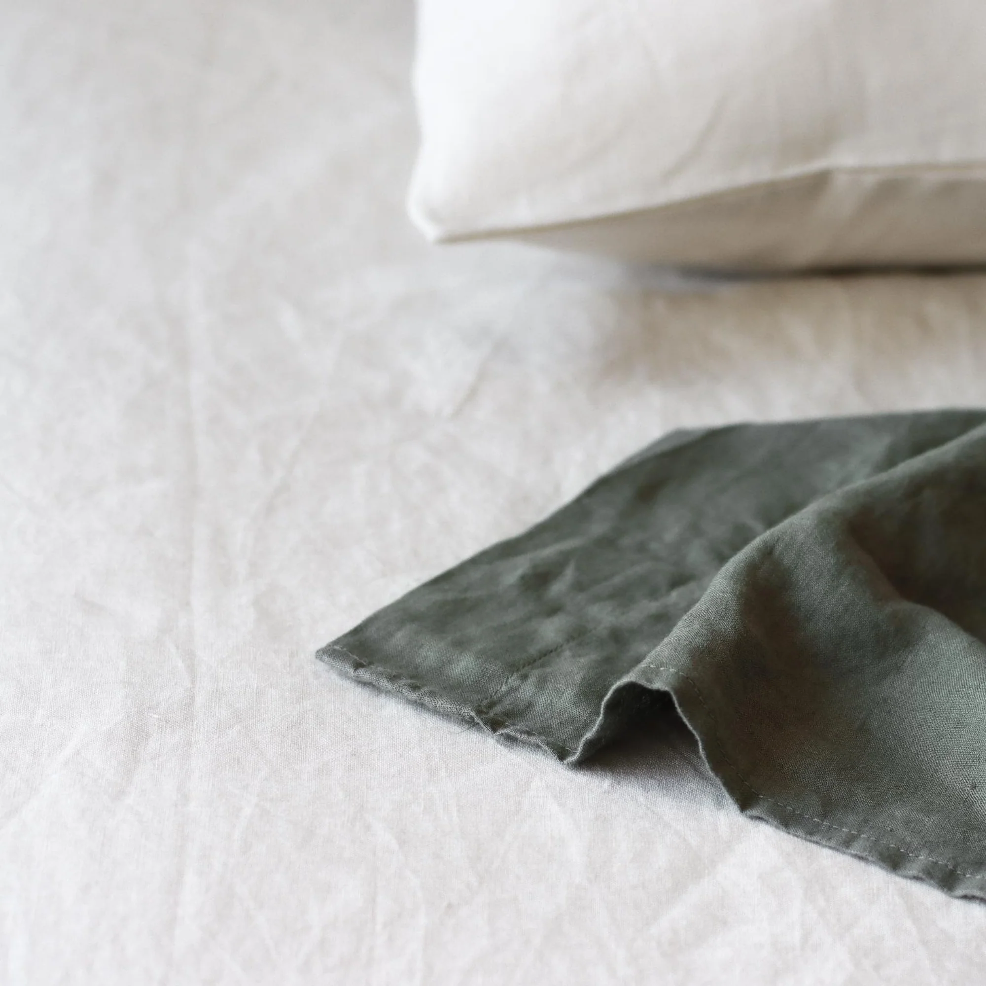 Oat Linen Pillowcases - Image 11