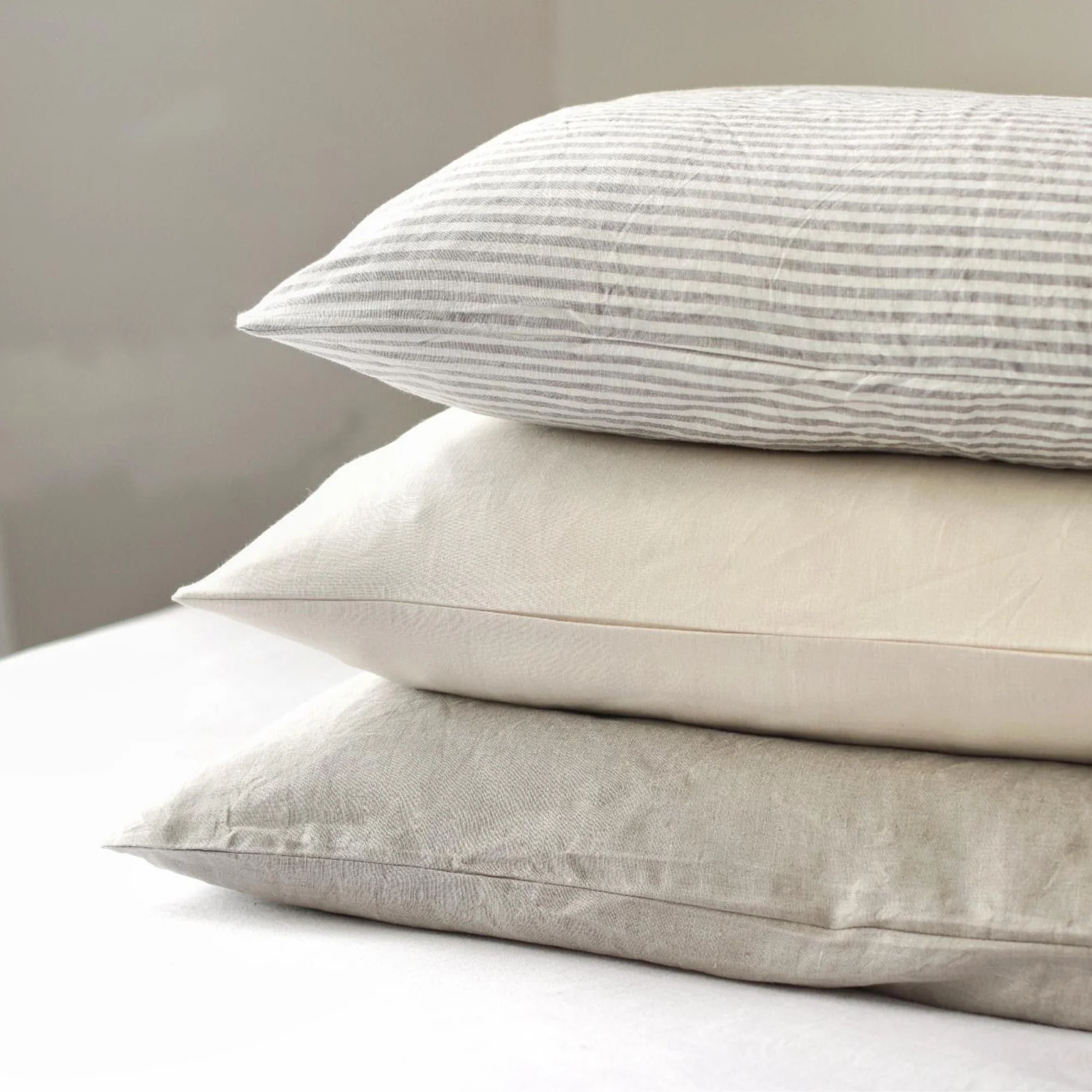 Oat Linen Pillowcases - Image 13
