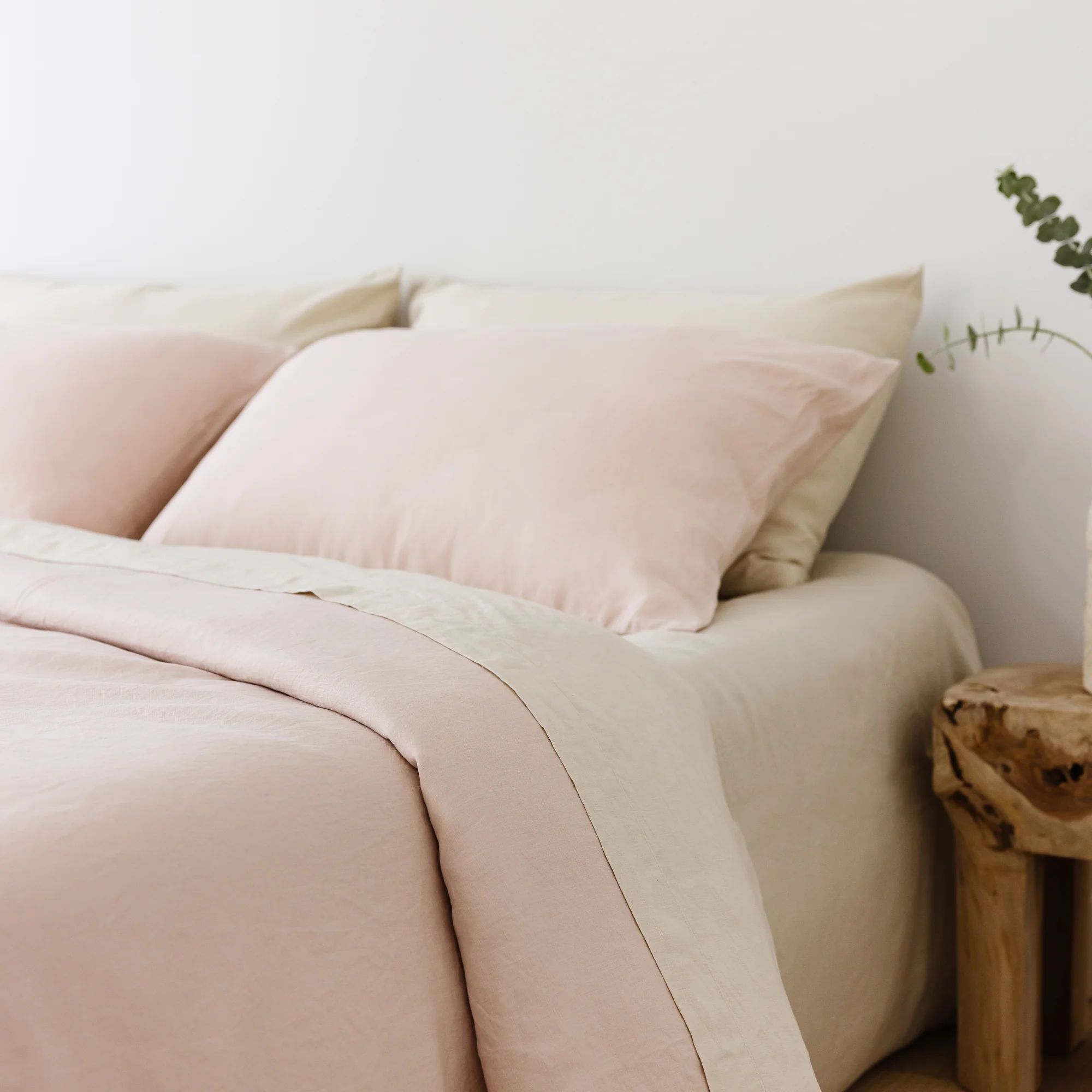 Oat Linen Pillowcases - Image 4