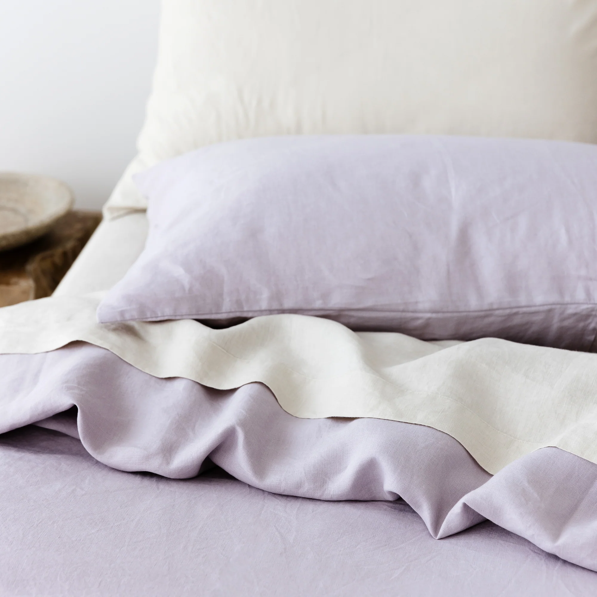 Oat Linen Sheets Set - Image 13