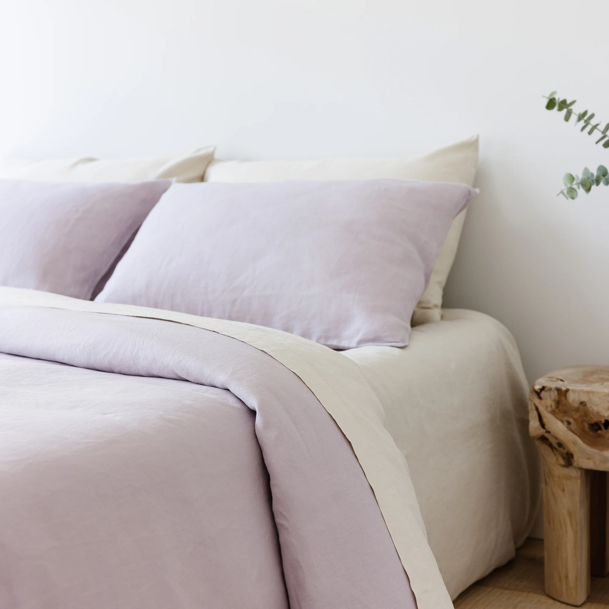 Oat Linen Sheets Set - Image 14