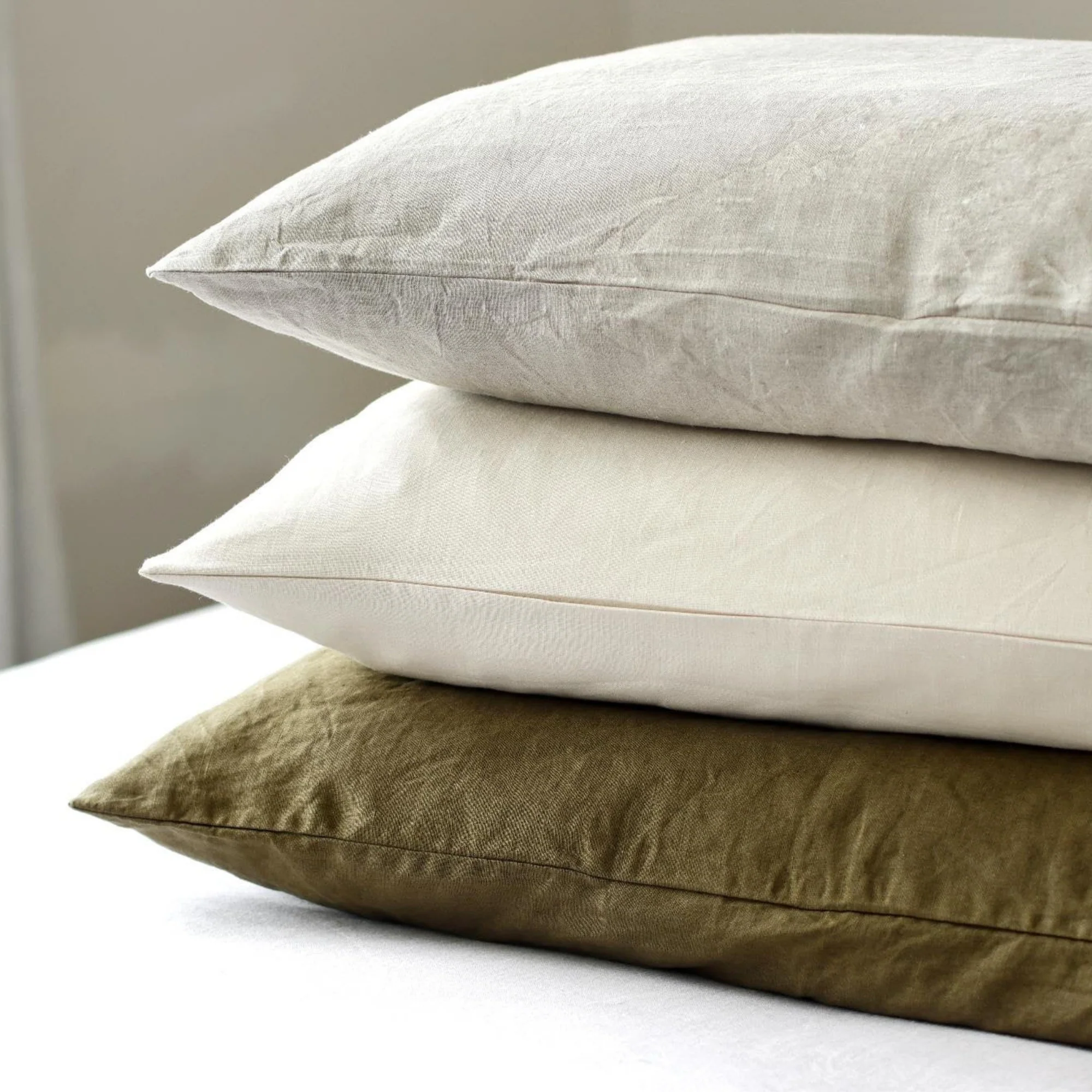 Oat Linen Sheets Set - Image 4