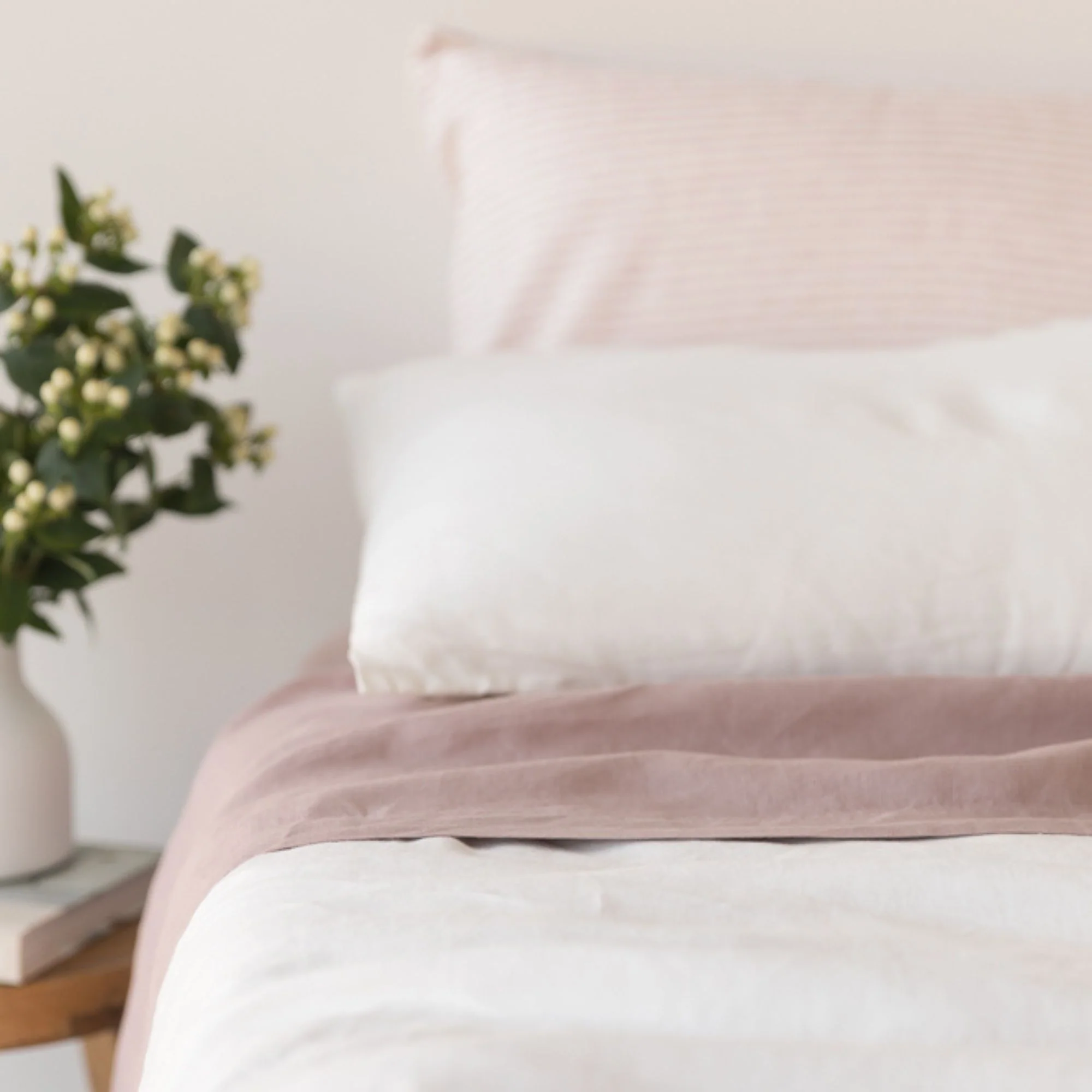 Off White Linen Duvet - Image 7