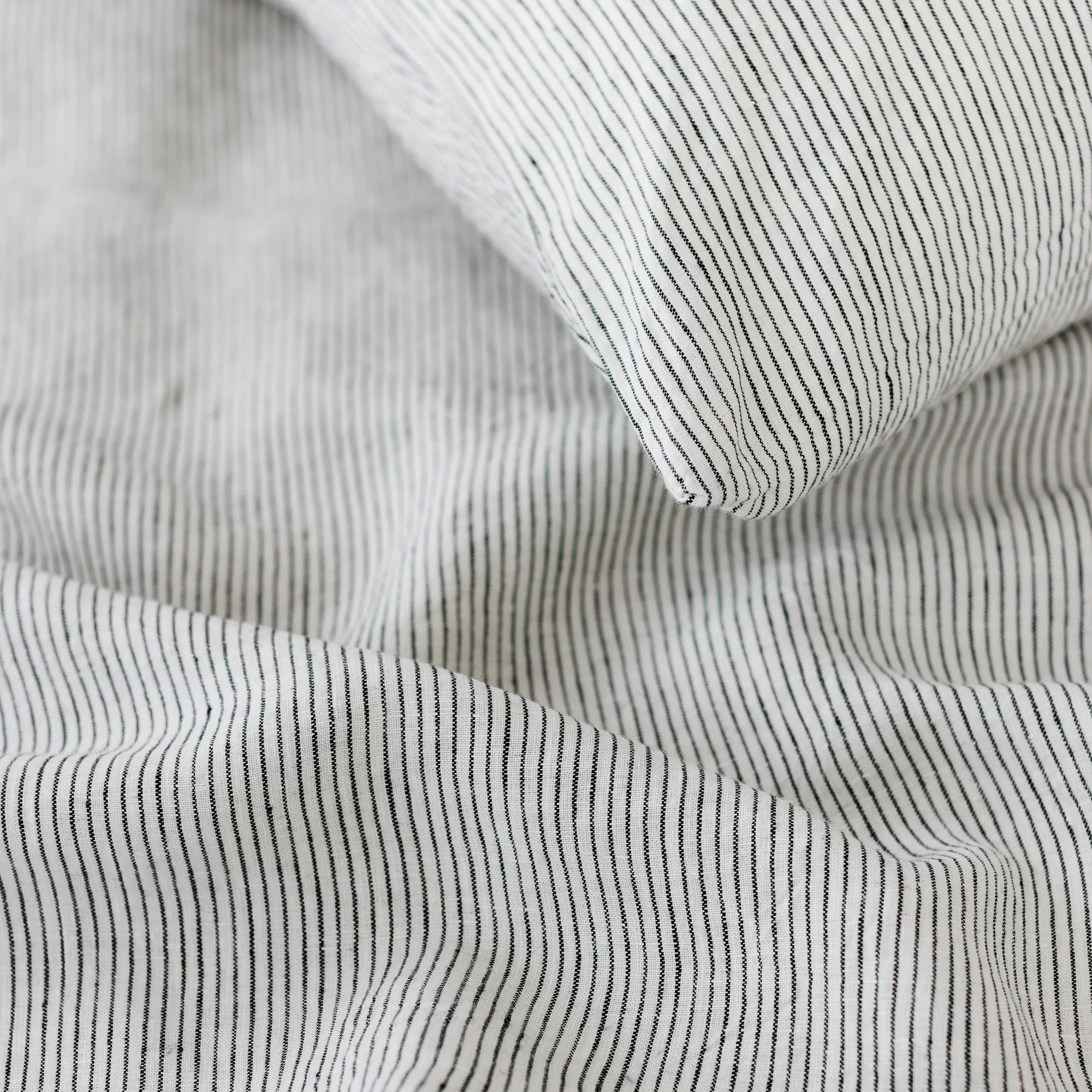 Pinstripes Linen Cushion Cover - Image 3