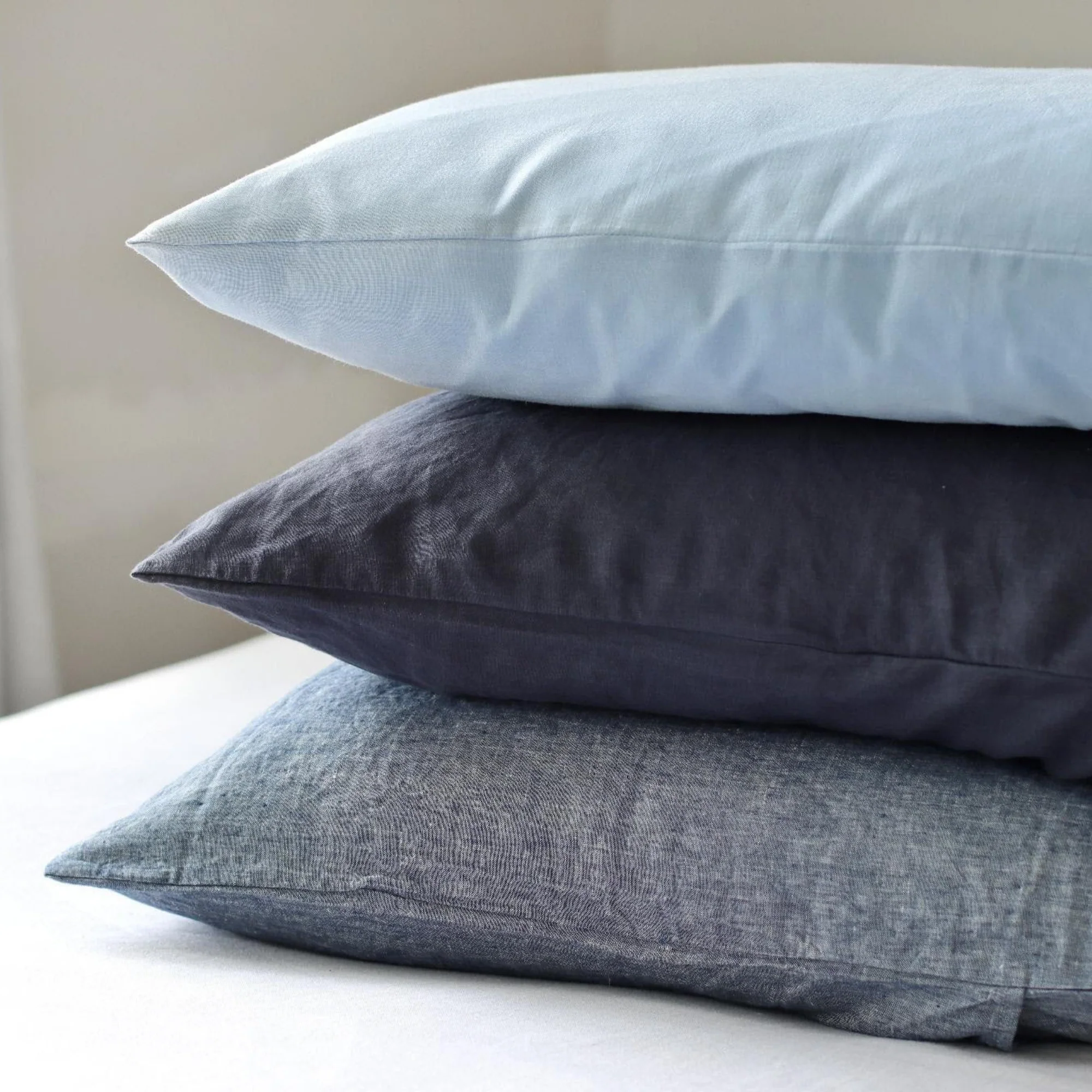 Powder Blue Linen Duvet - Image 12