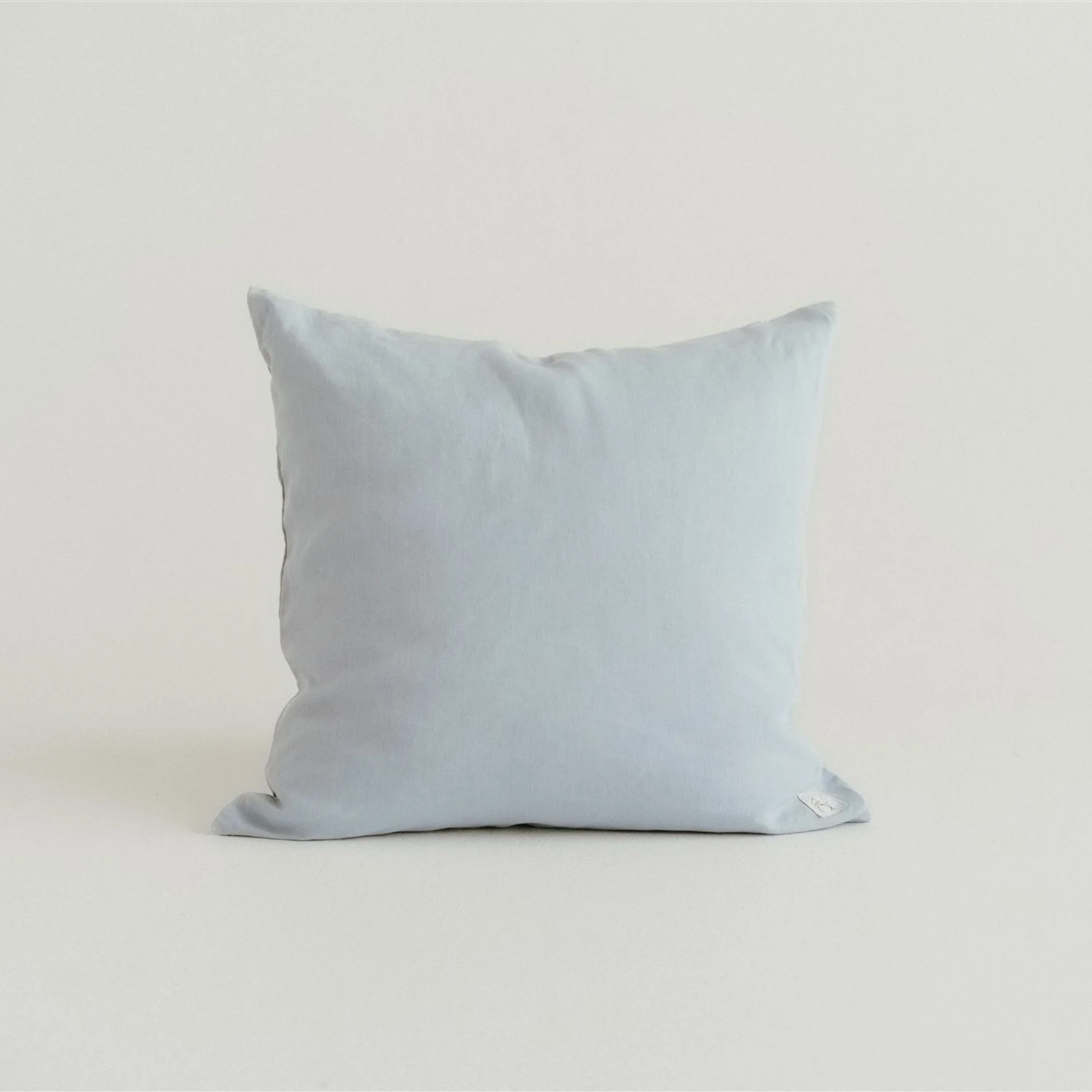 Powder Blue Linen Cushion Cover