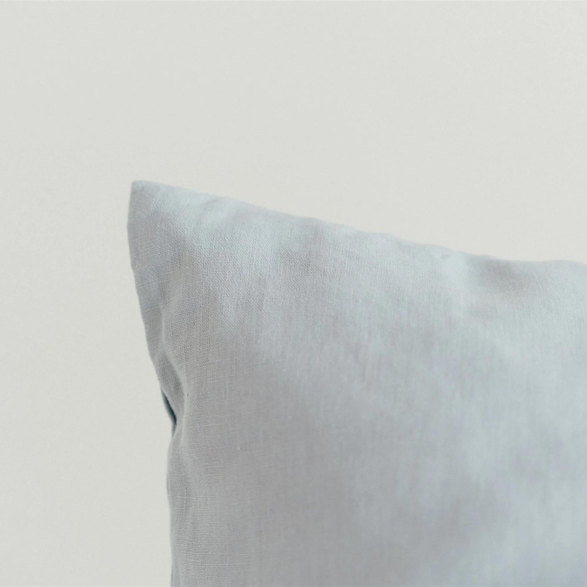 Powder Blue Linen Cushion Cover - Image 2
