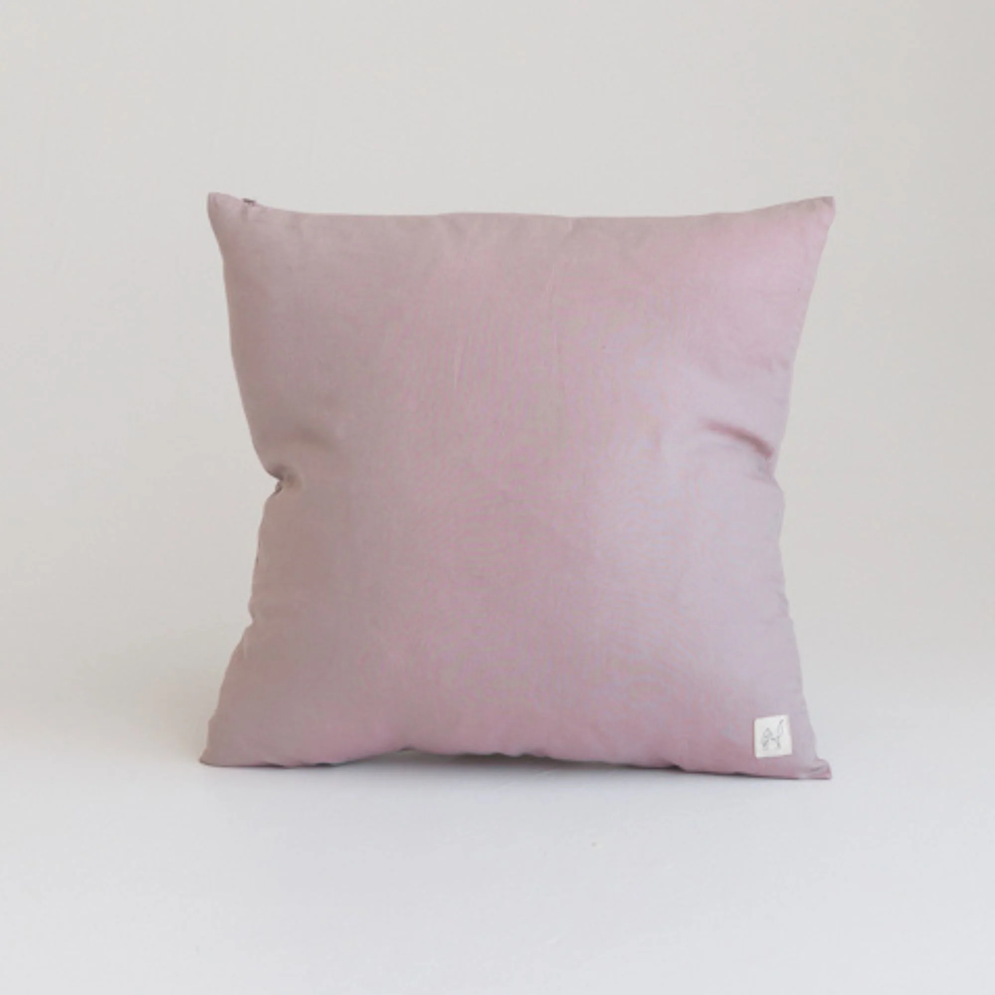 Rosewood Pink Linen Cushion Cover